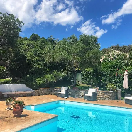 Villa Palmaiola Garden, Pool And Sea View Bagno-Sprizze